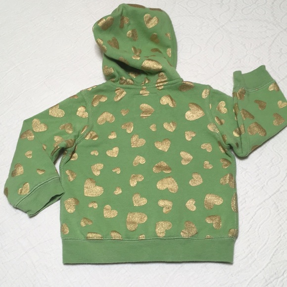 24m (4/$20) Sparkle Hearts Hoodie by 1989 Place - Picture 9 of 15
